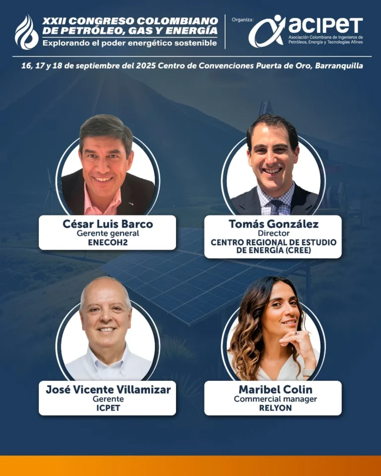 ¡Conoce algunos de los panelistas invitados al #CongresoAcipet2025! 🌍⚡Expertos líderes compart (5)